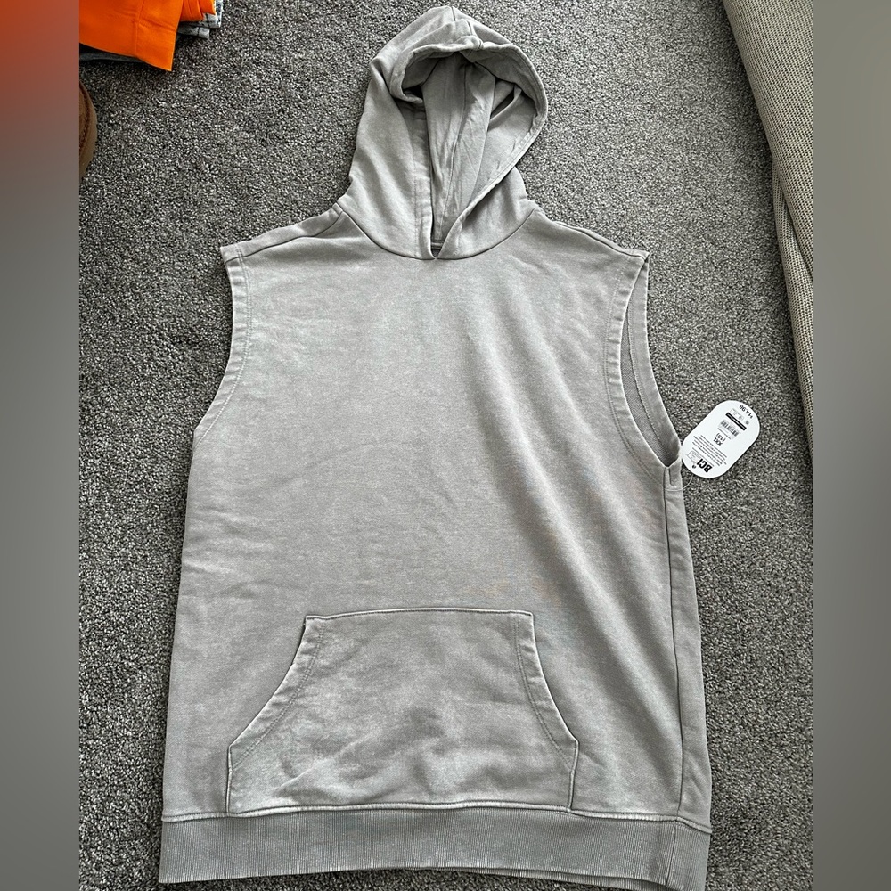 Cut off hoodie